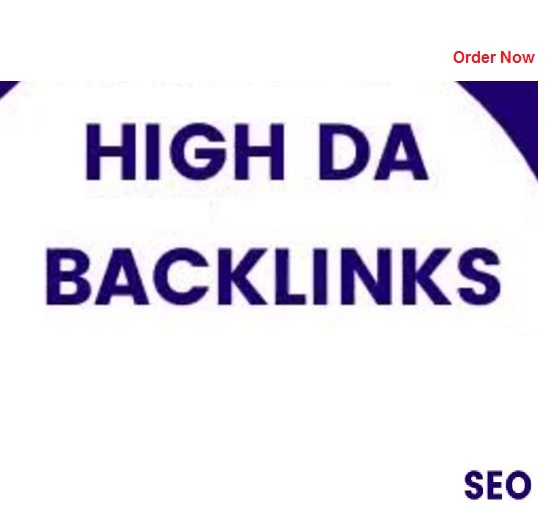 High DA backlinks service